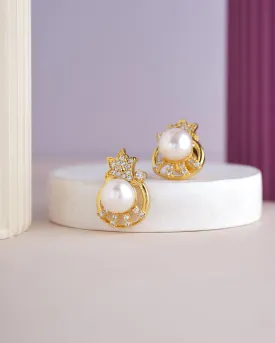 Beautiful Stud Pearl Earring