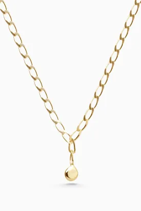 Chunky Tear Drop Chain | Gold
