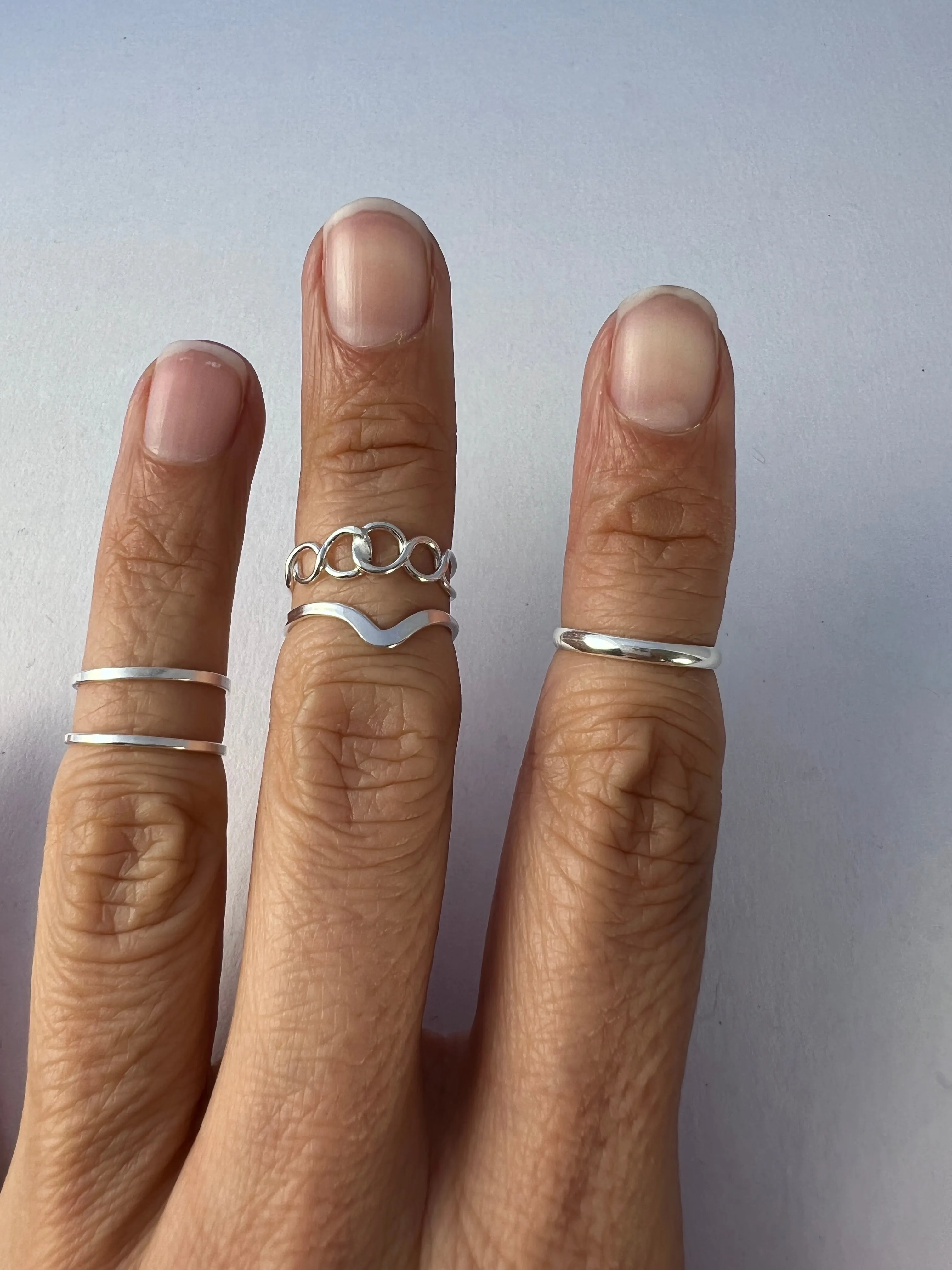 Double Strand Adjustable Midi Ring