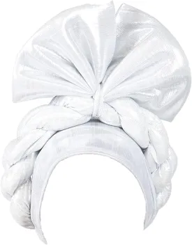 Exquisite Handcrafted Gele Headgear: African Turban Hats for Weddings and Parties