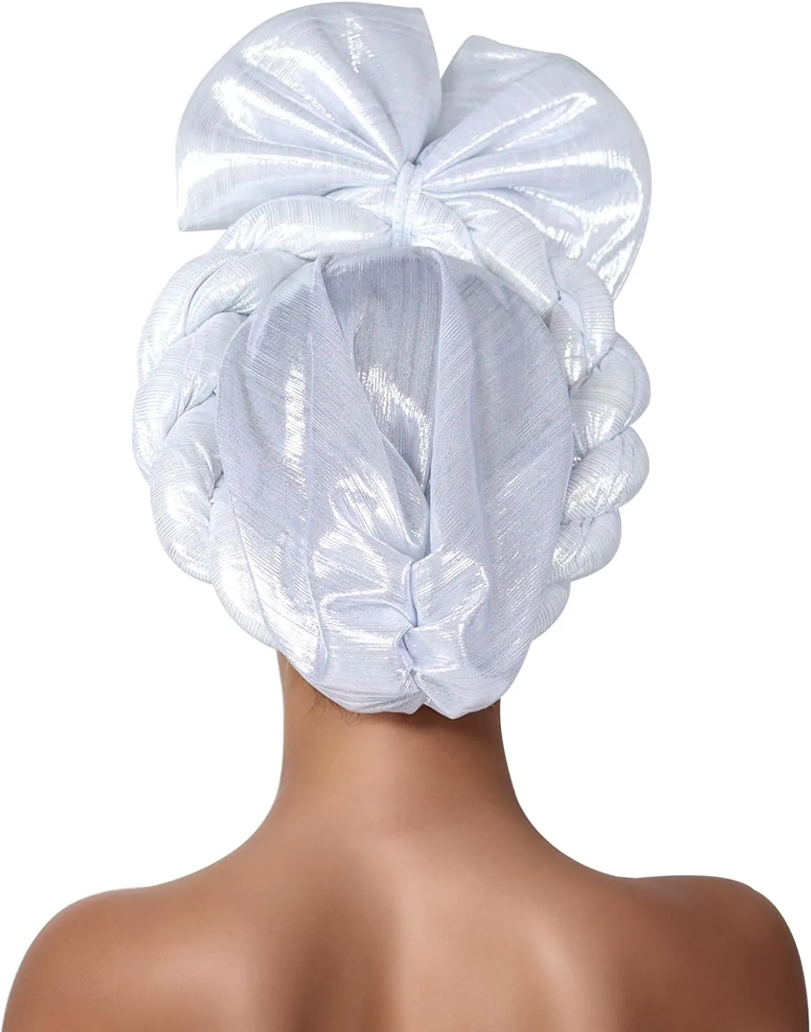 Exquisite Handcrafted Gele Headgear: African Turban Hats for Weddings and Parties