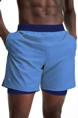 Fabletics Men's The Fundamental Short (Lined), Workout, Running, Training, Gym, Yoga, Ultra Lightweight, Athletic