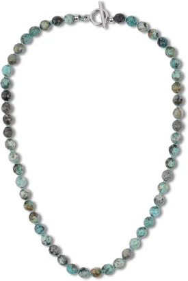 GAVU Hand-knotted Men's Beaded Necklace, Crystal Necklace for Men