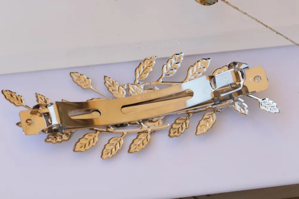 GOLD LEAF BARRETTE