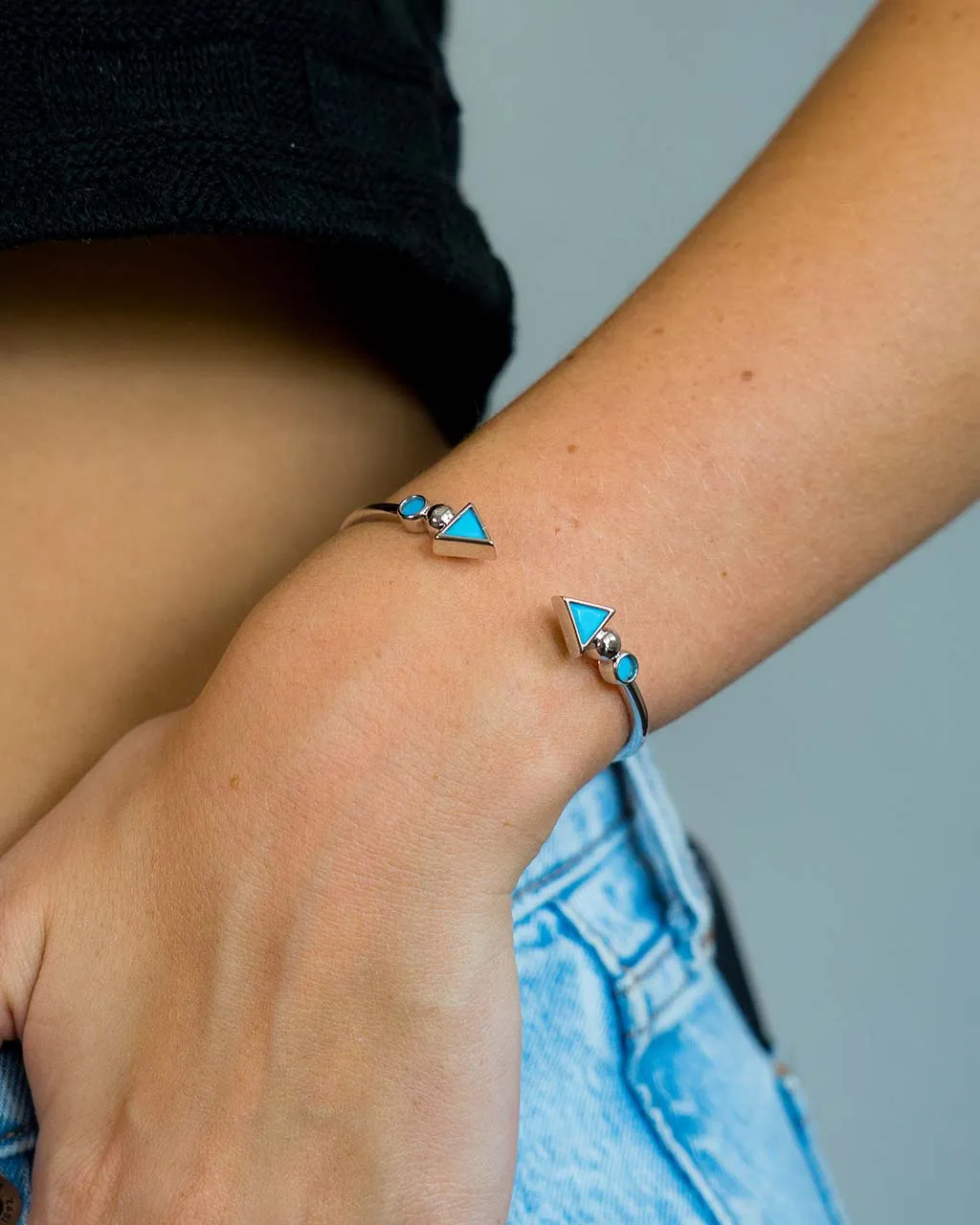 Kalena Turquoise Open Cuff Bracelet