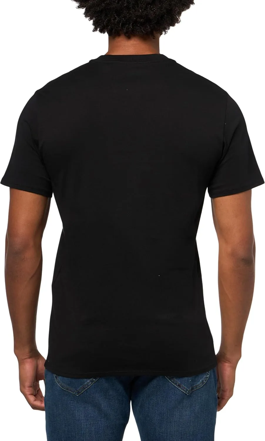 KARL LAGERFELD Men's Short Sleeve U-Neck Karl Logo Graphic T-Shirt