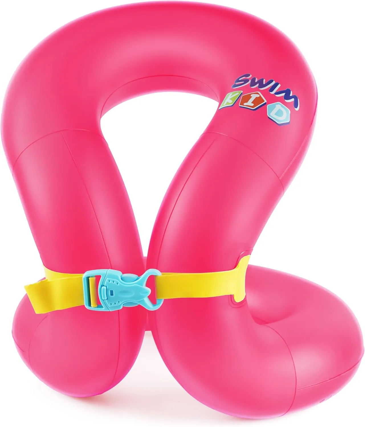 Kids Swim Vest for 3-5yrs/6-12yrs,Inflatable Portable Arm Floaties with Dual Air BagAdjustable Safety Buckle for Pool  Beach,Safety Learning to Swim Aid for Children 33-50 lbs/50-88 lbs
