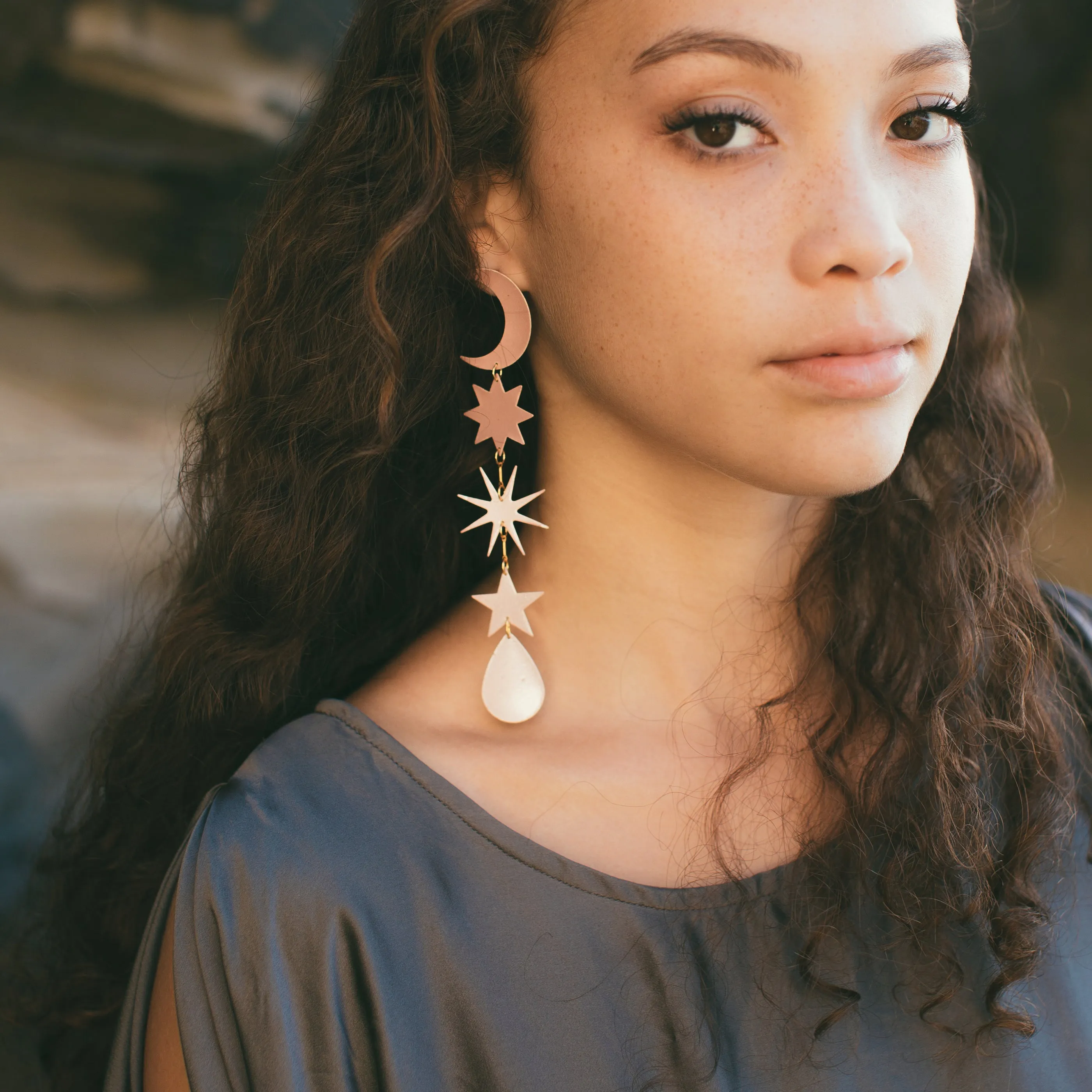 Pink Sky Earrings