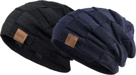 REDESS Beanie Hat for Men and Women Winter Warm Hats Knit Slouchy Thick Skull Cap