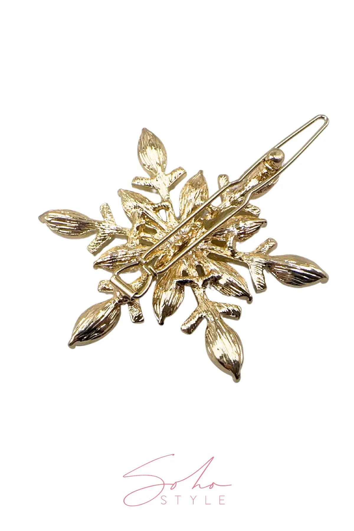Texas Snowflake Hair barrette