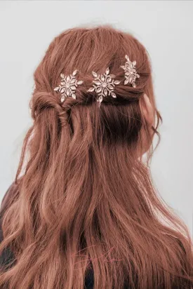 Texas Snowflake Hair barrette