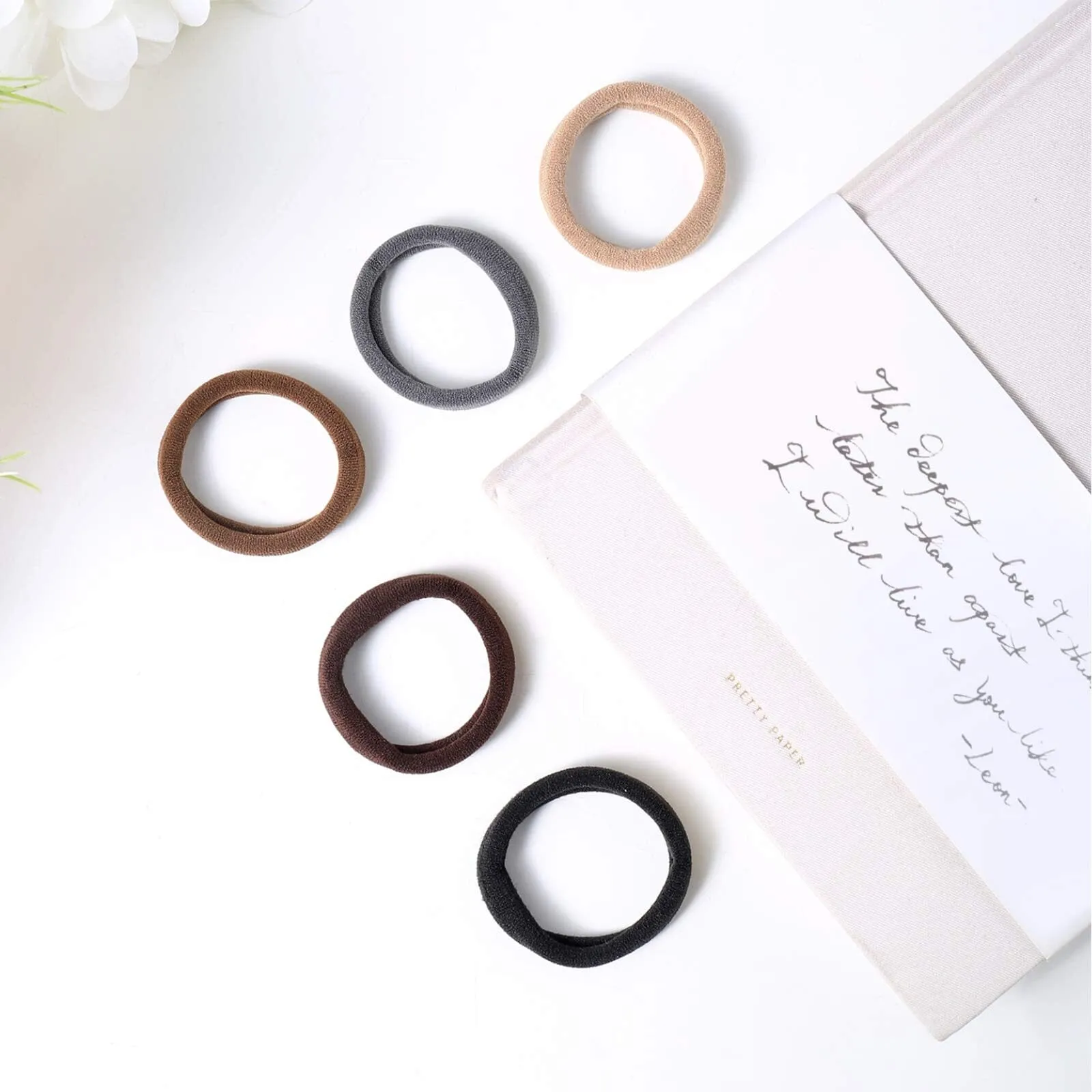 Thick Seamless Hair Ties | 100 pcs