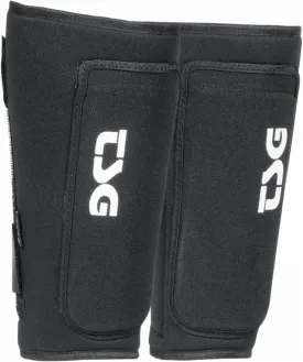 TSG Shinguard Samir, Leg Protector, Cycling, Hardshell, EVA Foam Padding, Stretchy Neoprene, Open Back, Removable Splint, MTB, Trail, Downhill, Dirt, Park, Certified, Adults, Swiss Design