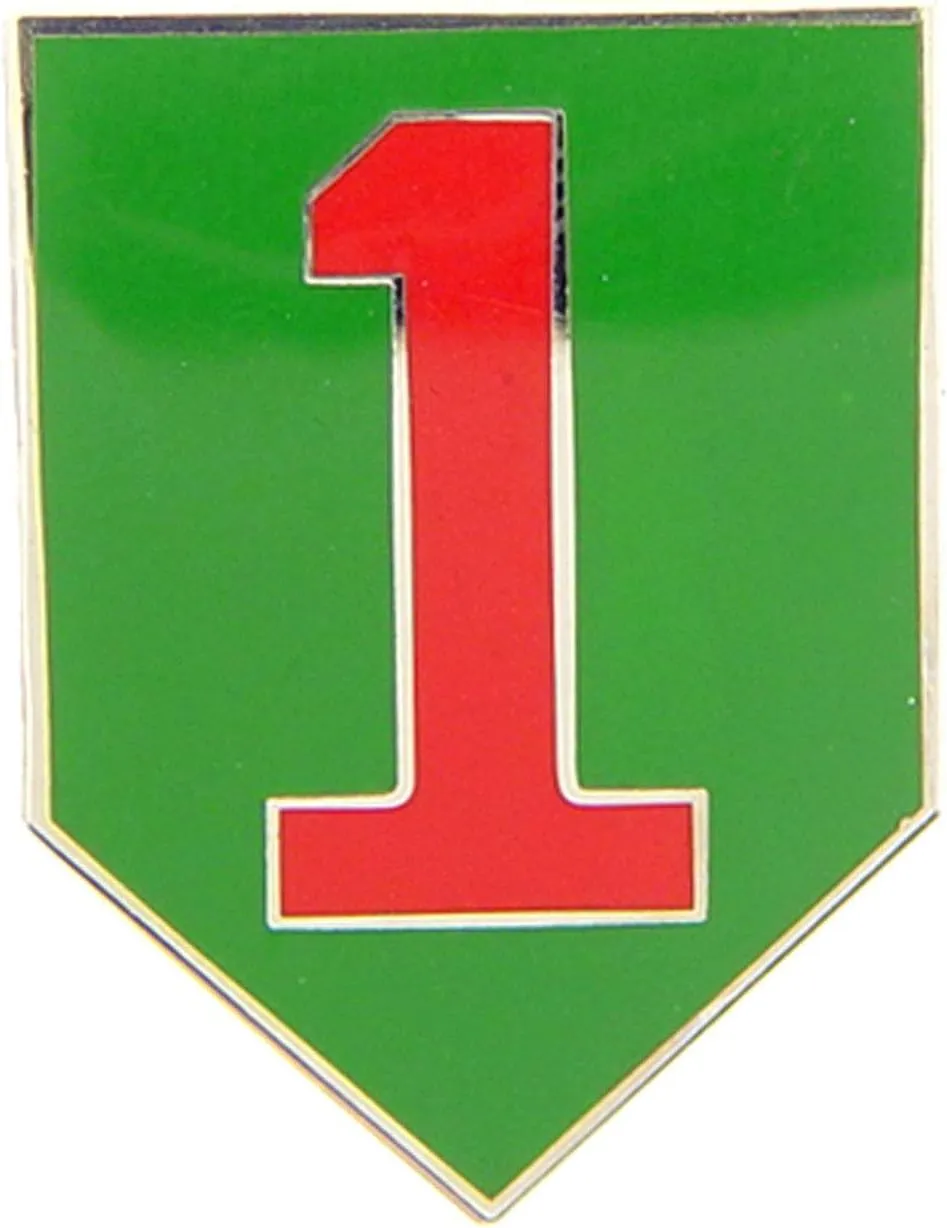 United States Army Infantry & Airborne Divisions 1" Lapel Pin